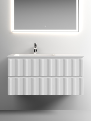 Тумба под раковину Sancos SNOB T SNT100LW 99,5х44,5х50 настенная - фото 5